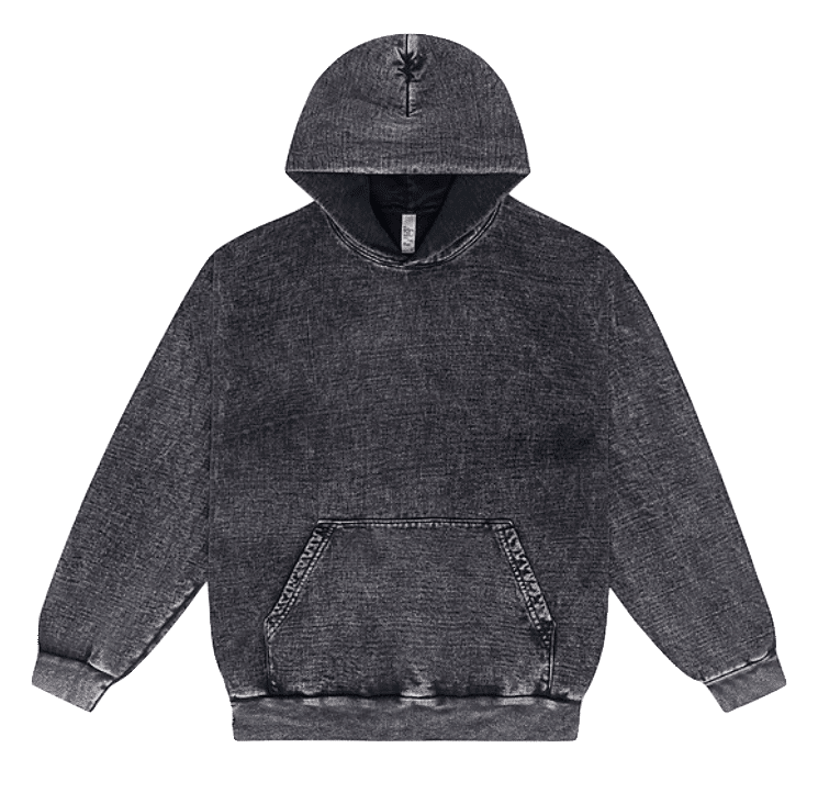 Custom LA Apparel Heavy Fleece Hood PO 14oz MW - Coastal Reign